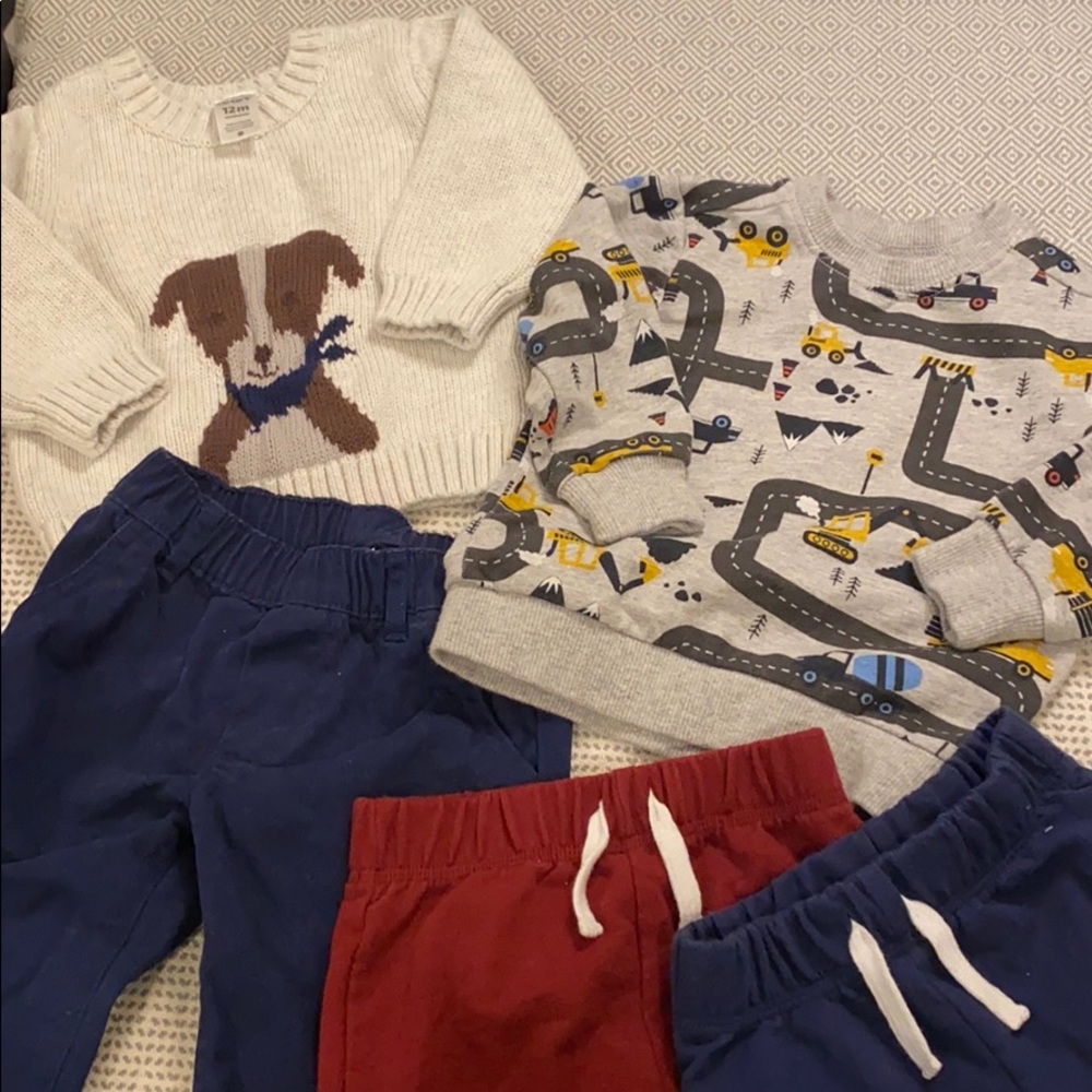 NWOT/EUC outfits Bundle - 2 tops & 3 pants